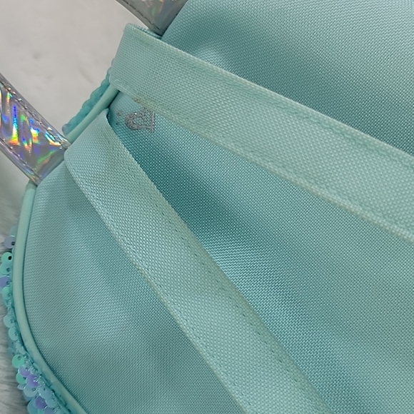 Justice Mini Owl Sequins Backpack With Ears "G" - Picture 8 of 9